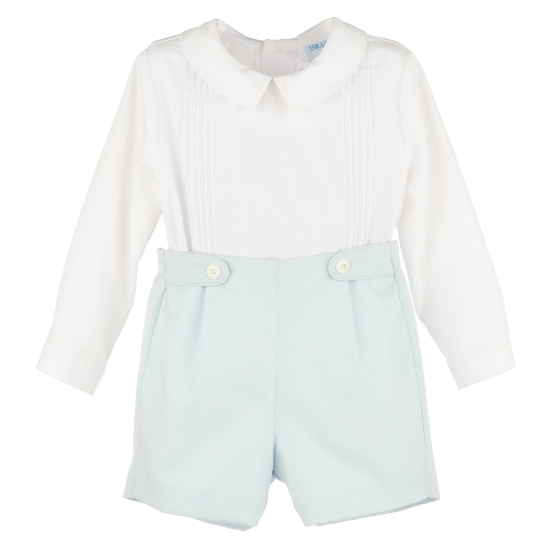 Classic Tabs Boy Set - Blue