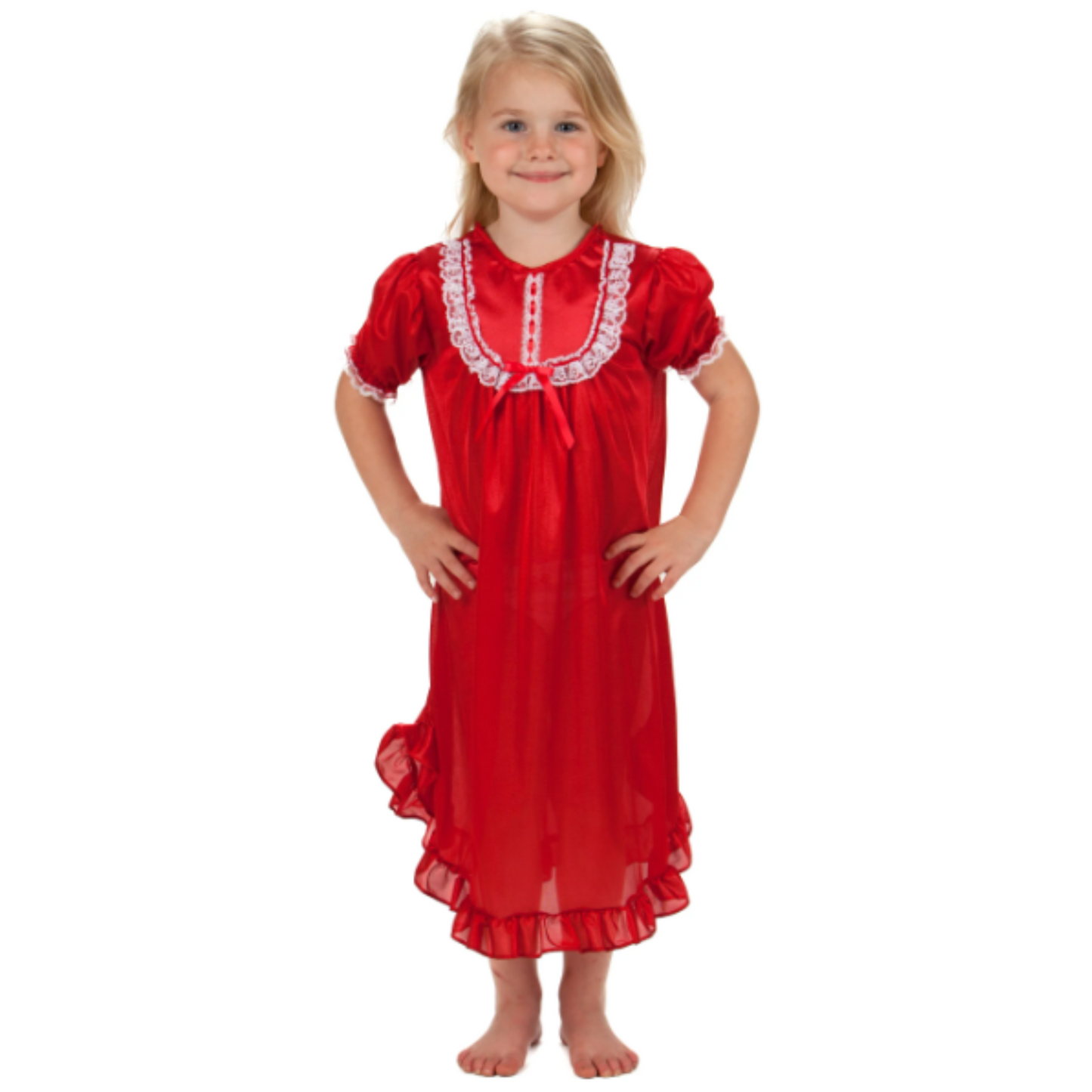 Traditional Nightgown - Red
