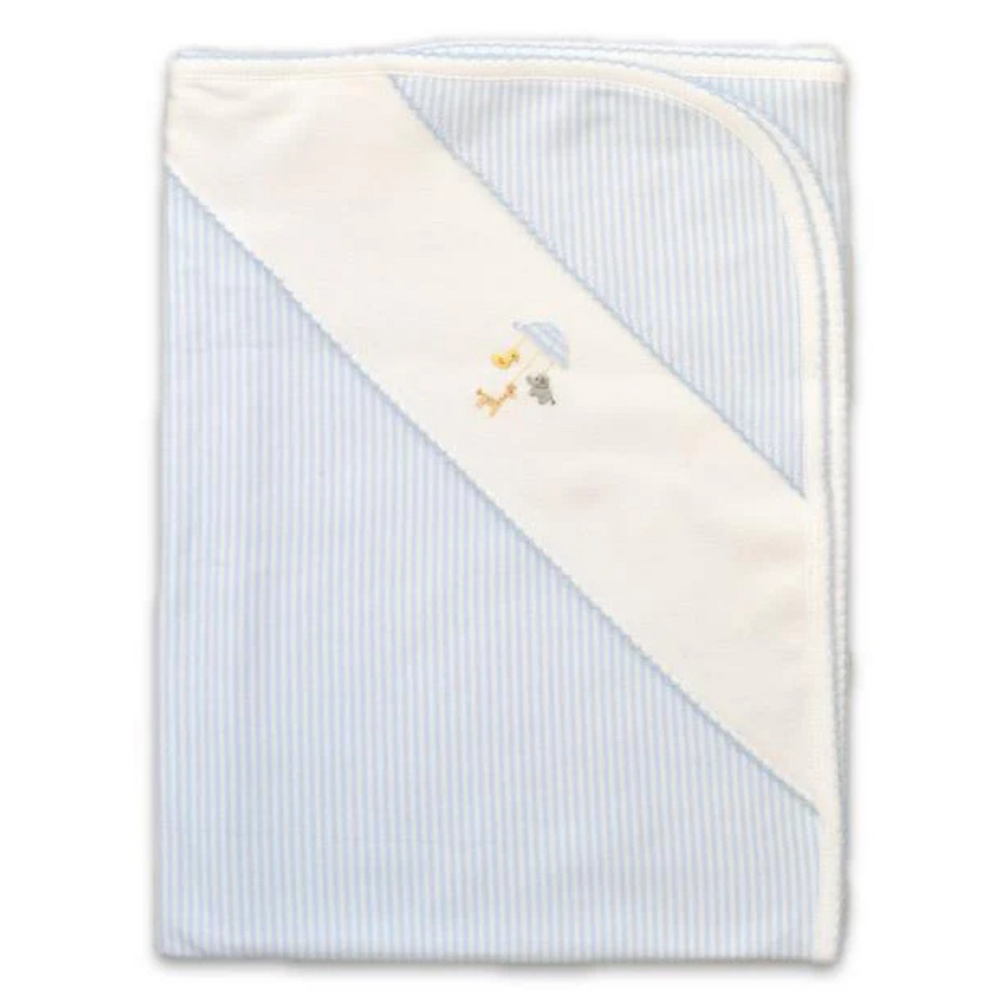 Animal Mobile Blanket - Blue