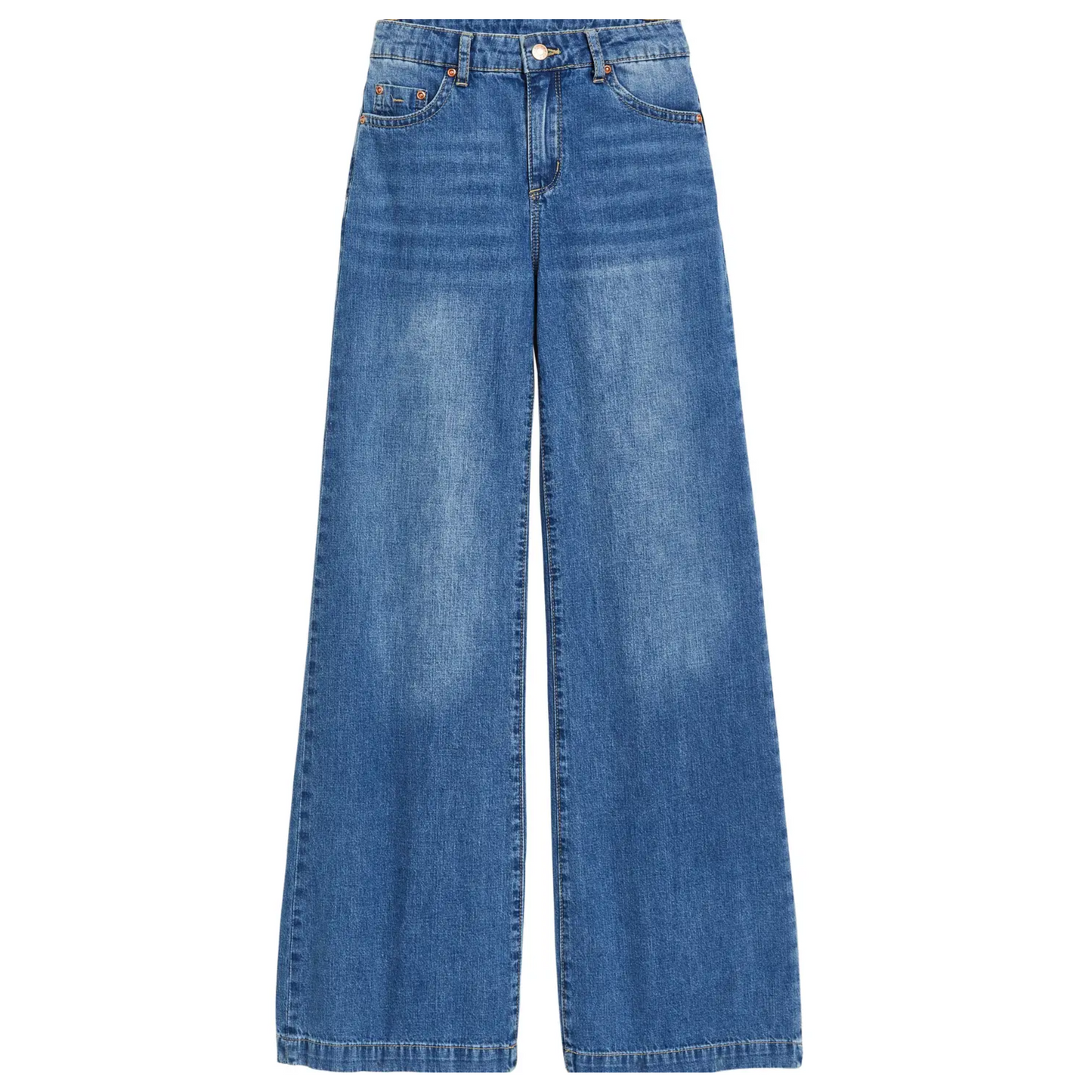 Wide Leg Jean - Dark Indigo