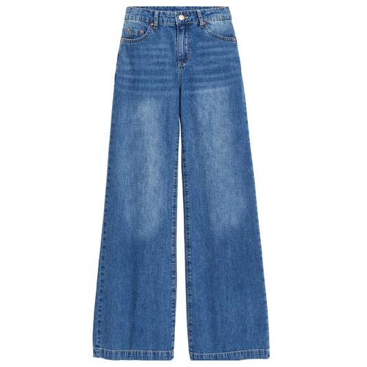 Wide Leg Jean - Dark Indigo