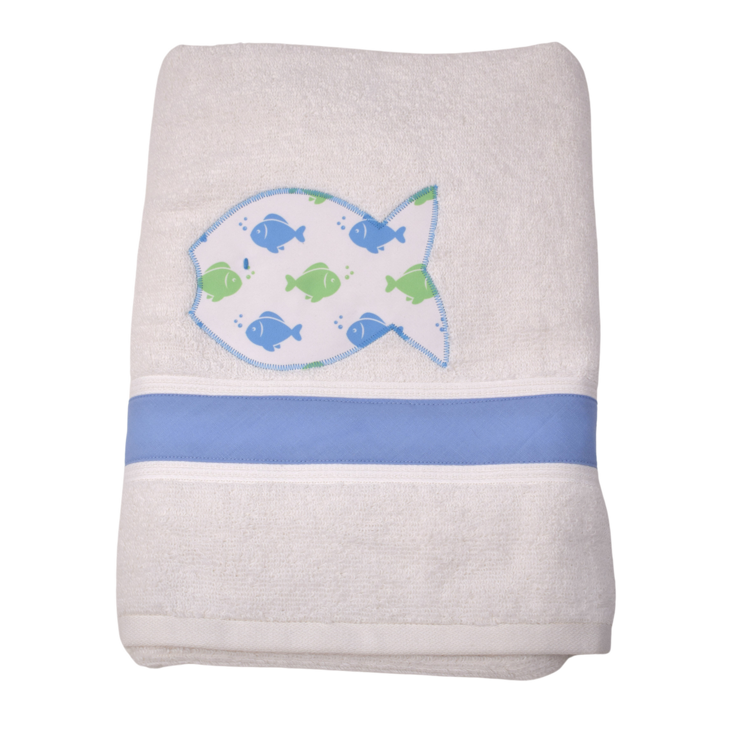 Boys Swim Towel - Fish