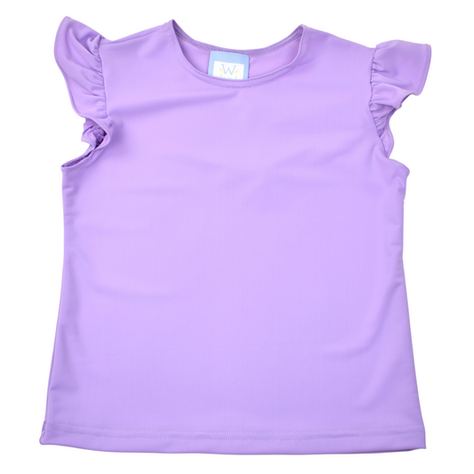 Angel Sleeve Tee - Lavender