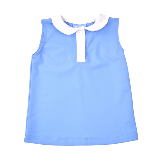 Polo Top - Blue