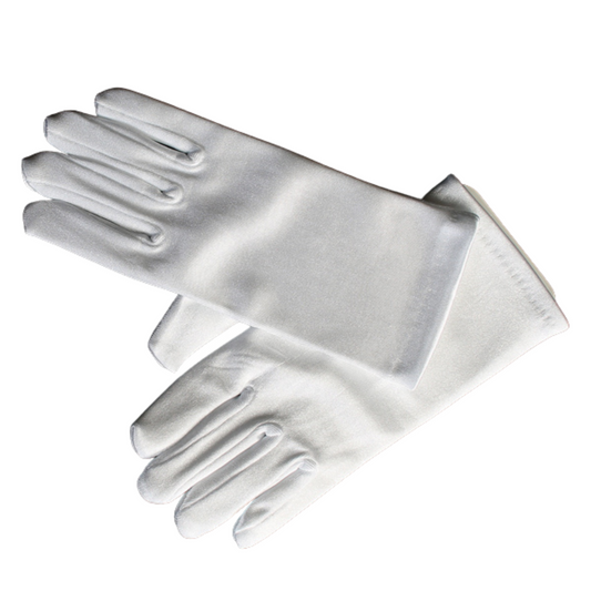 Short Satin Gloves - SGLOVE