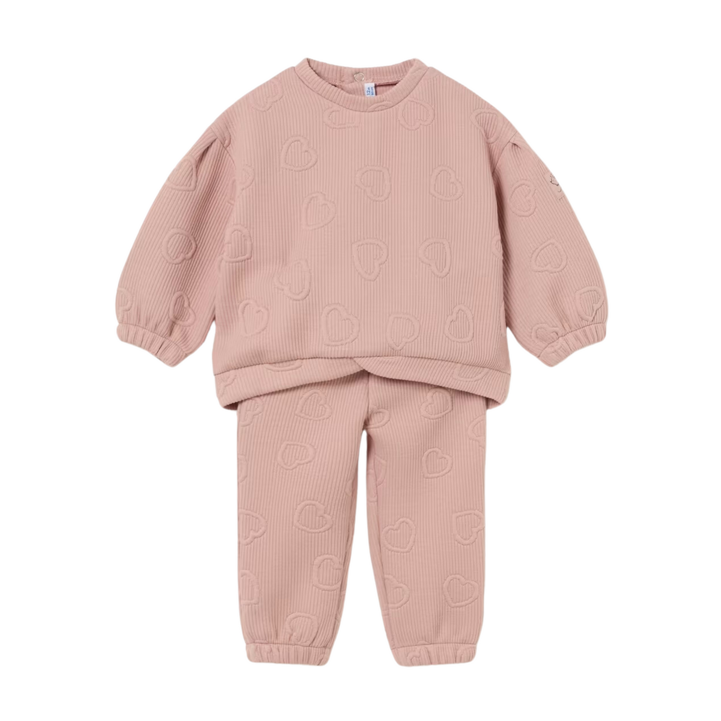 Heart Quilted Tracksuit - 2827