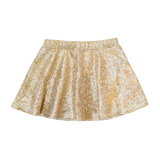 Metallic Skirt - Gold