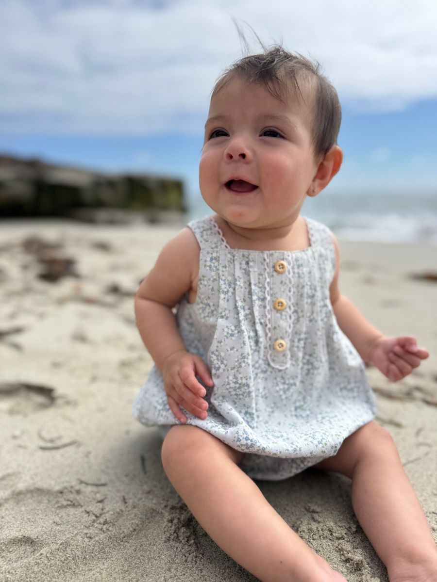 Evie Bubble - Blue Floral