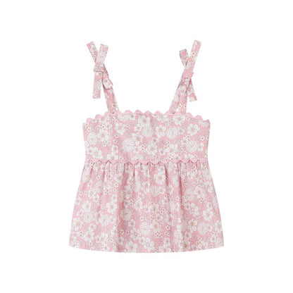 Scarlett Top - Pink Floral