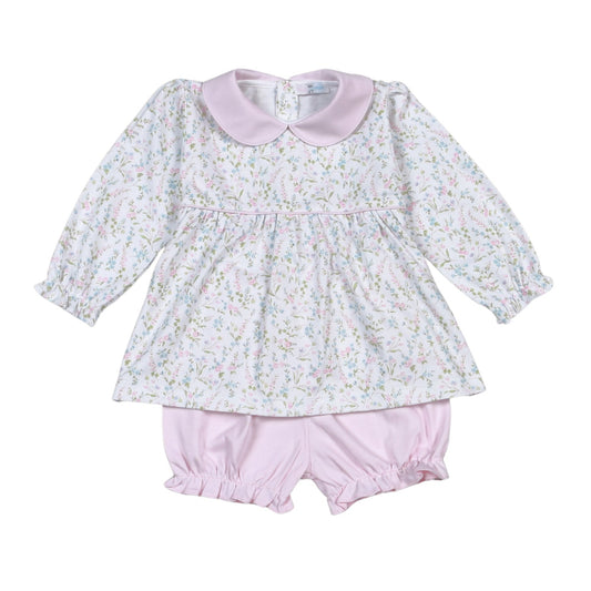 Vivian Floral Bloomer Set