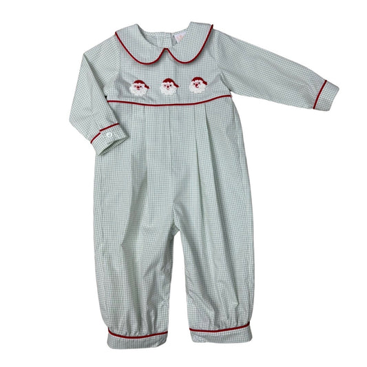 Classic St. Nick Collared Romper