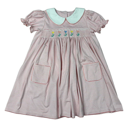Smocked Dress - Tilly's Tulips