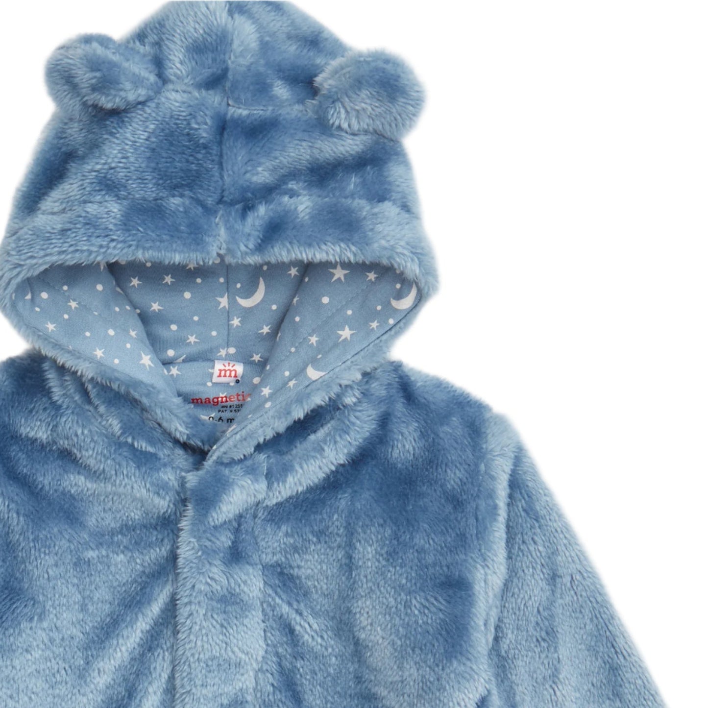 Winter Sky Minky Bear Jacket