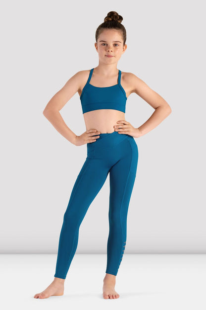 Idalene Crop Top - Peacock