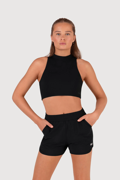 Avant Cut Out Tank - Black