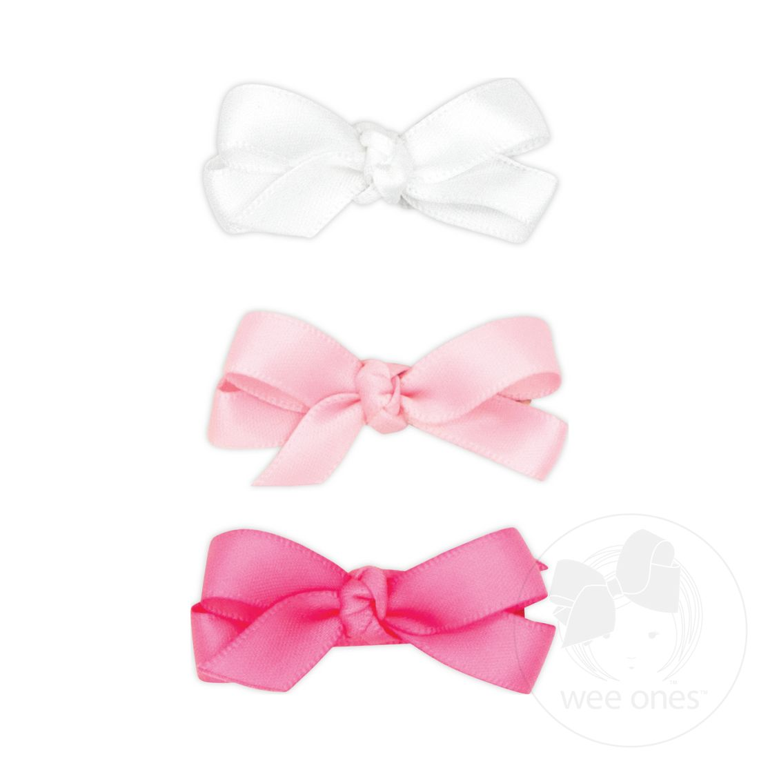 Satin Bows 3 Pack - 1804K