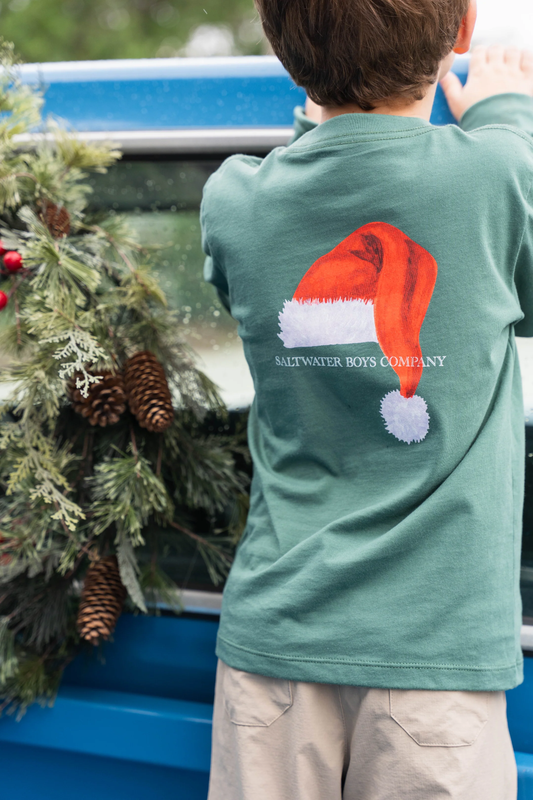 Santa Hat L/S Tee