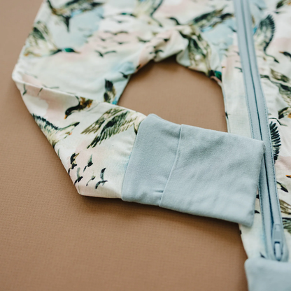 Bamboo Zip PJ - Mallard Sky