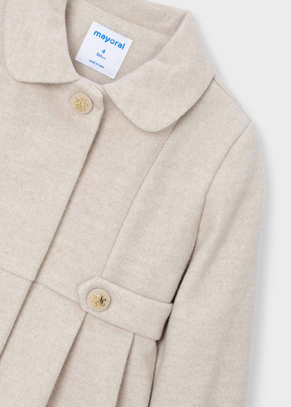 Woolen Coat - Stone