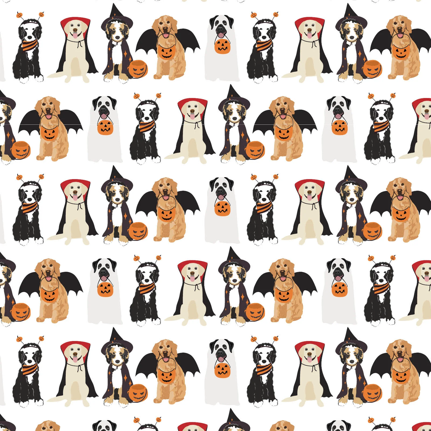 Grayson PJ Set - Halloween Pups