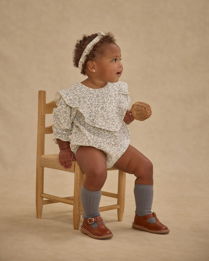 Winnie Romper - Blue Vines