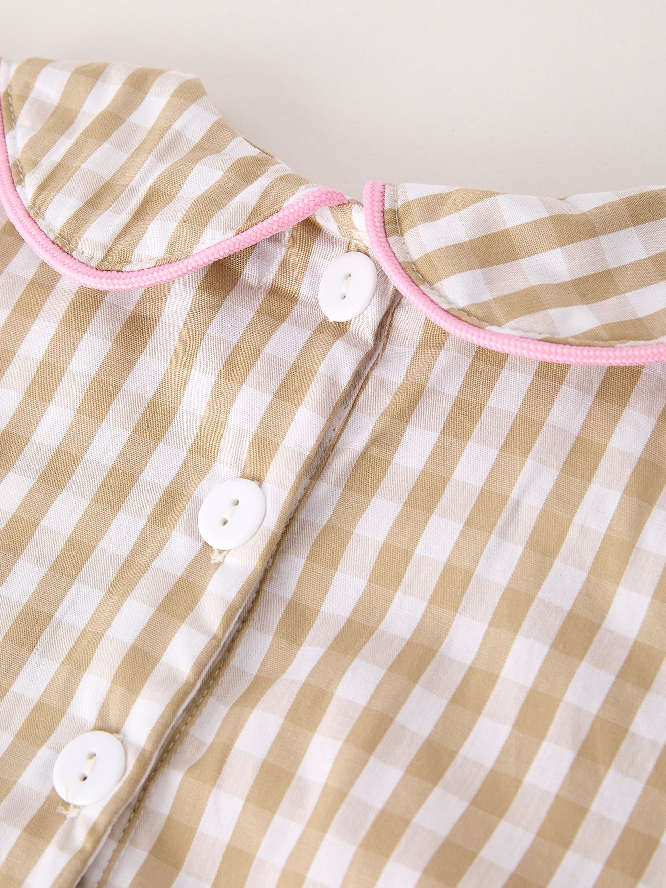 Thanksgiving Plaid Smock Dress