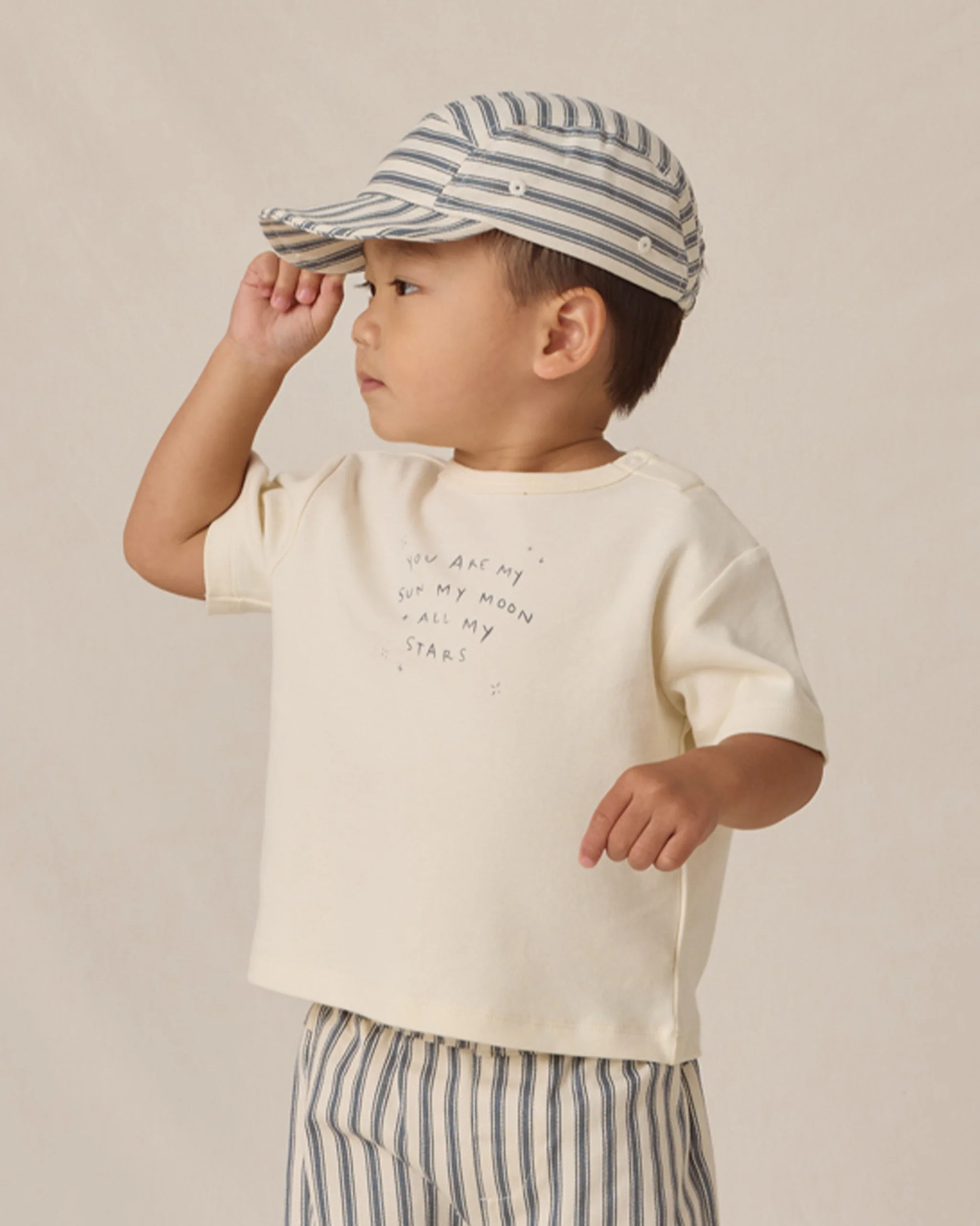 Boxy Tee - Sun, Moon & Stars