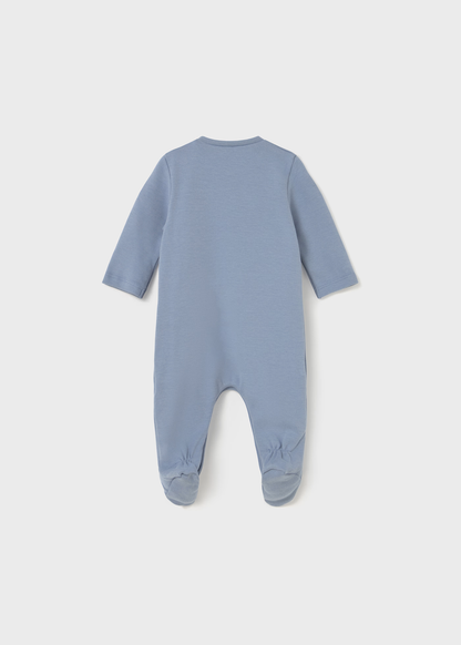 Blue Safari Animals Footie