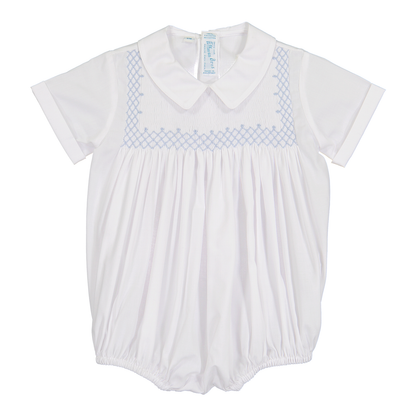Vintage Smocked Bodice Creeper