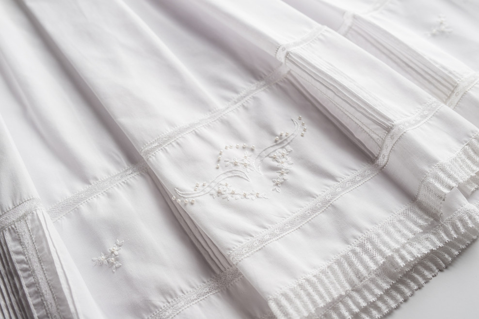 Girls L/S Pearl Emb. Special Occasion Set