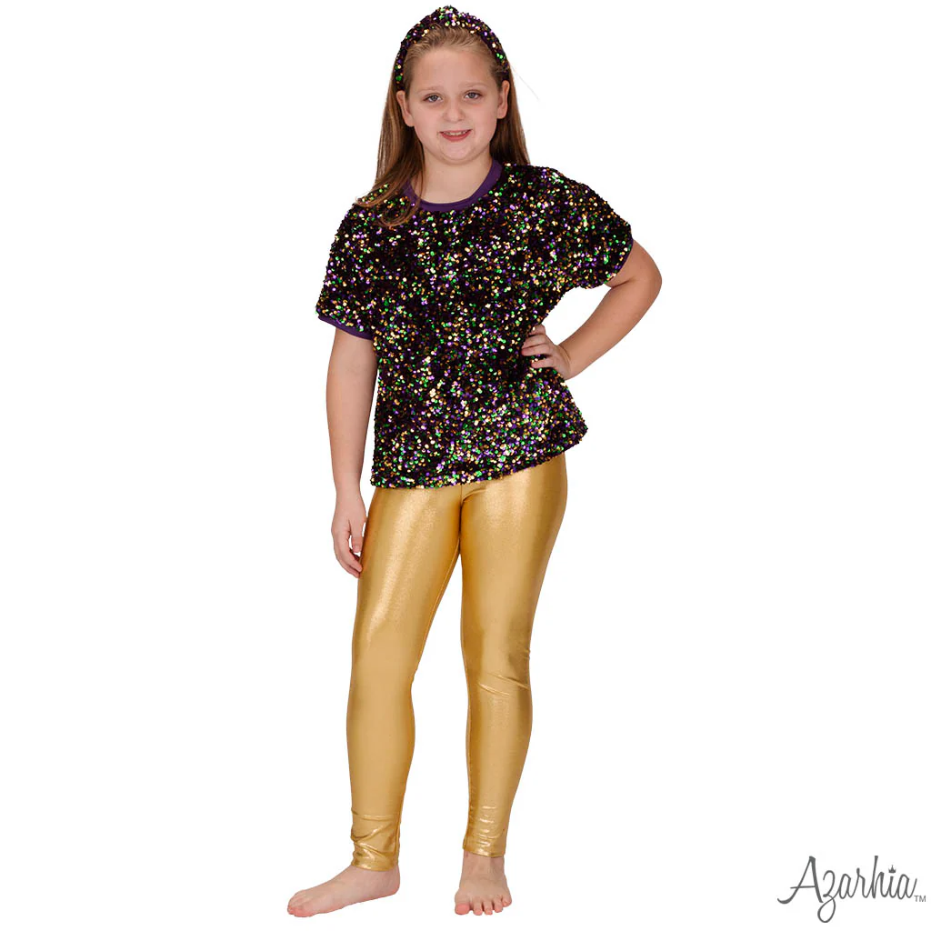 Shimmer Legging - Gold