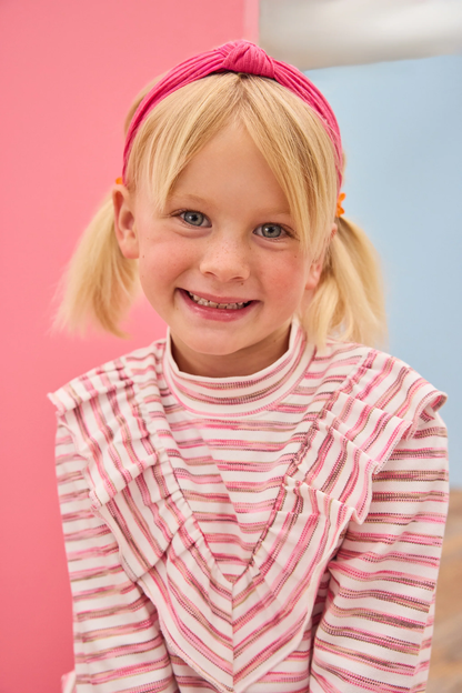 Aspen Top - Recoleta Rose Stripe