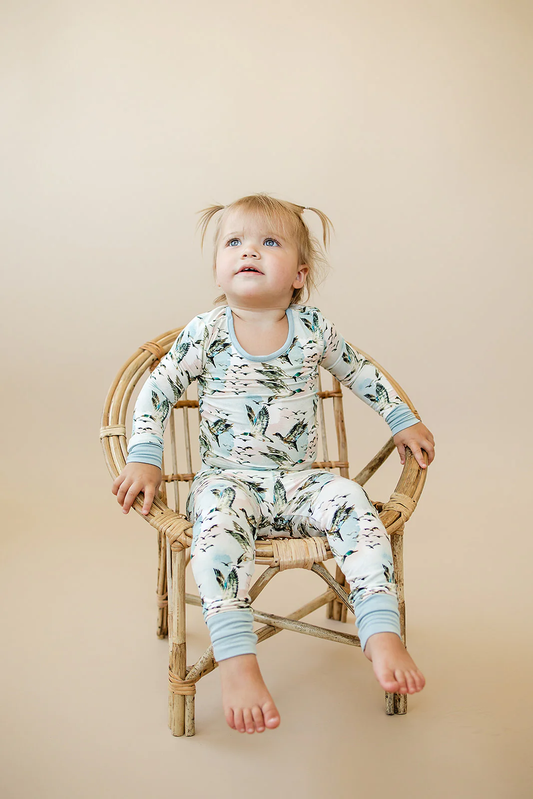 Bamboo 2PC Set - Mallard Sky