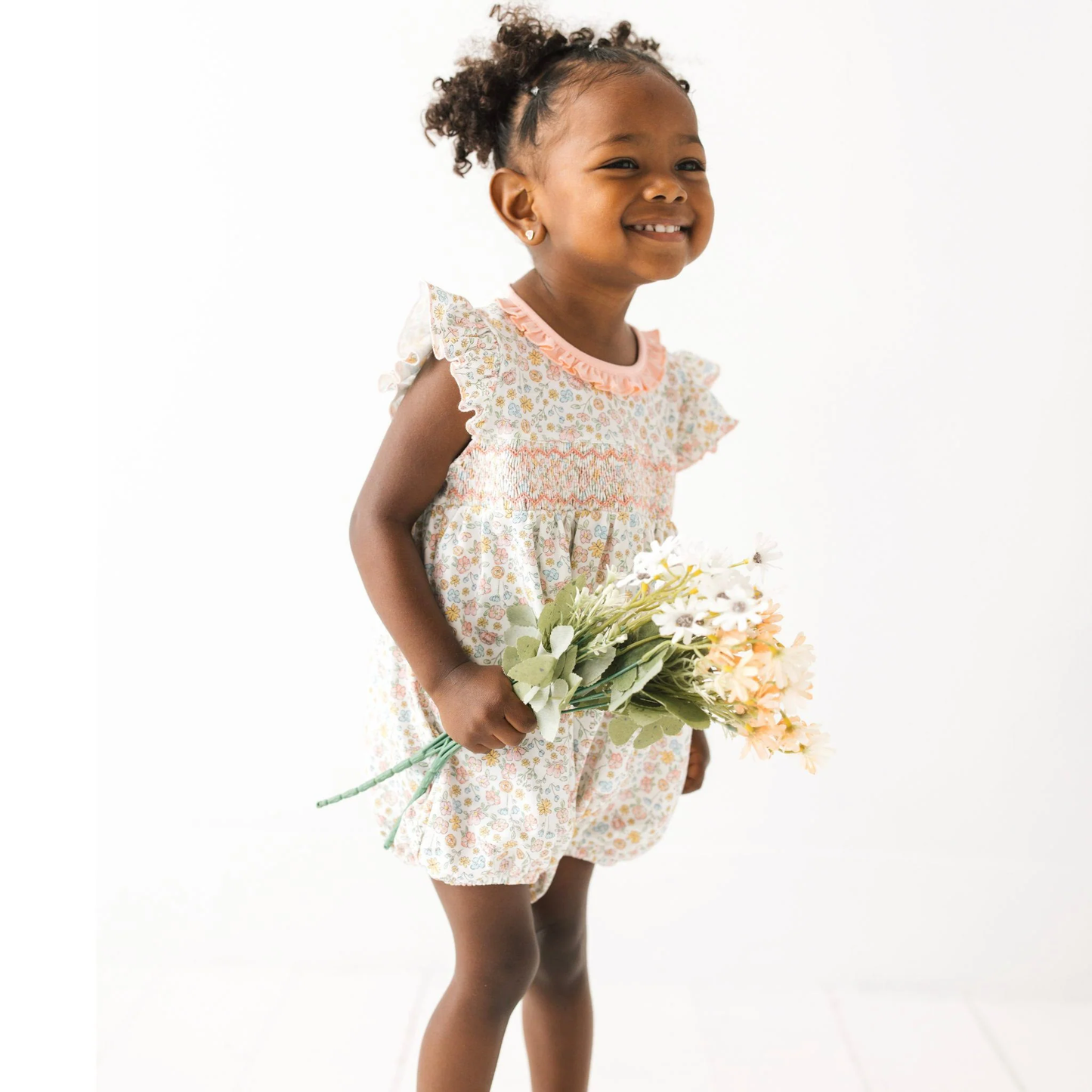 Enchanted Meadows Smocked Bubble