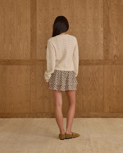 Rose Mini Skirt - Harvest Floral