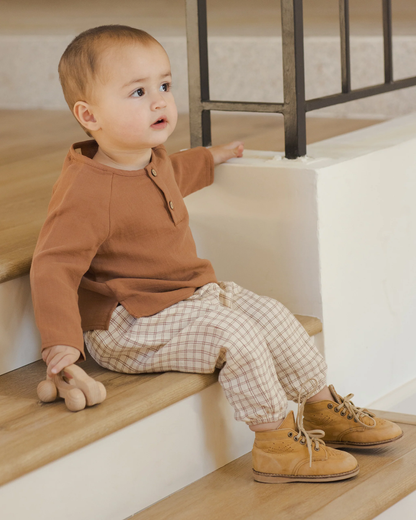 Woven Pant - Cedar Check
