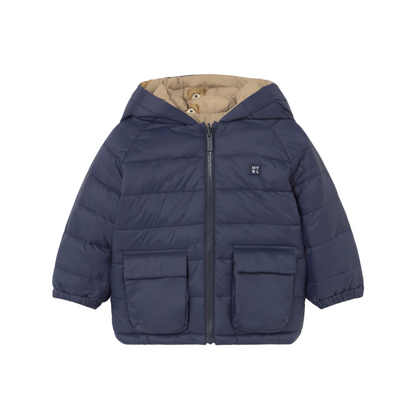 Reversible Soft Coat - Blue