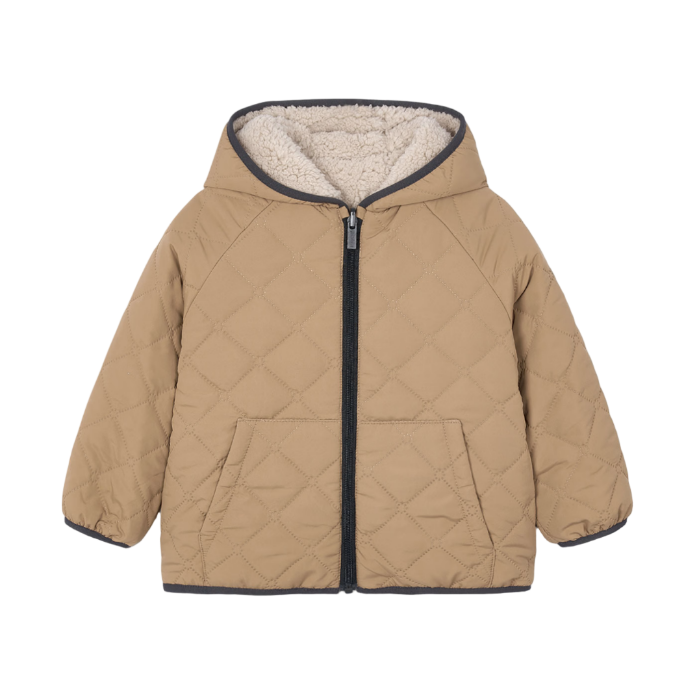 Reversible Sherpa Puffer Jacket