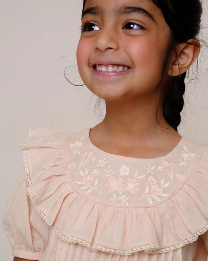 Amelia Blouse - Hazelnut Cream