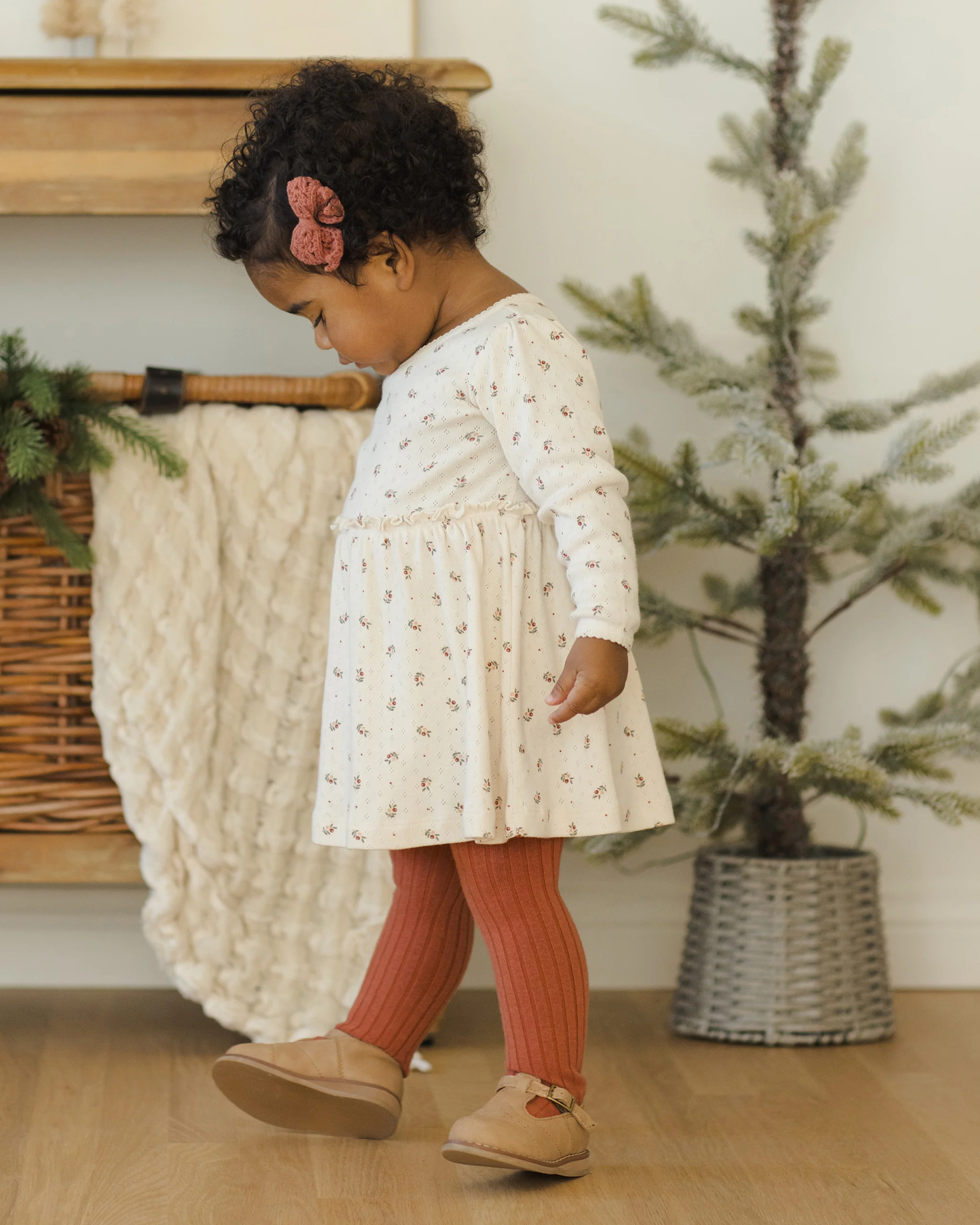 Crochet Bow - Cranberry