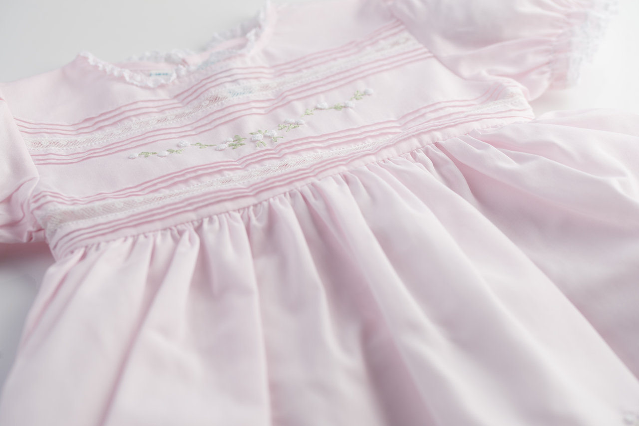 Floral Bullions & Lace Dress