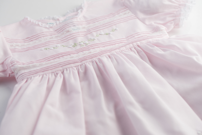 Floral Bullions & Lace Dress