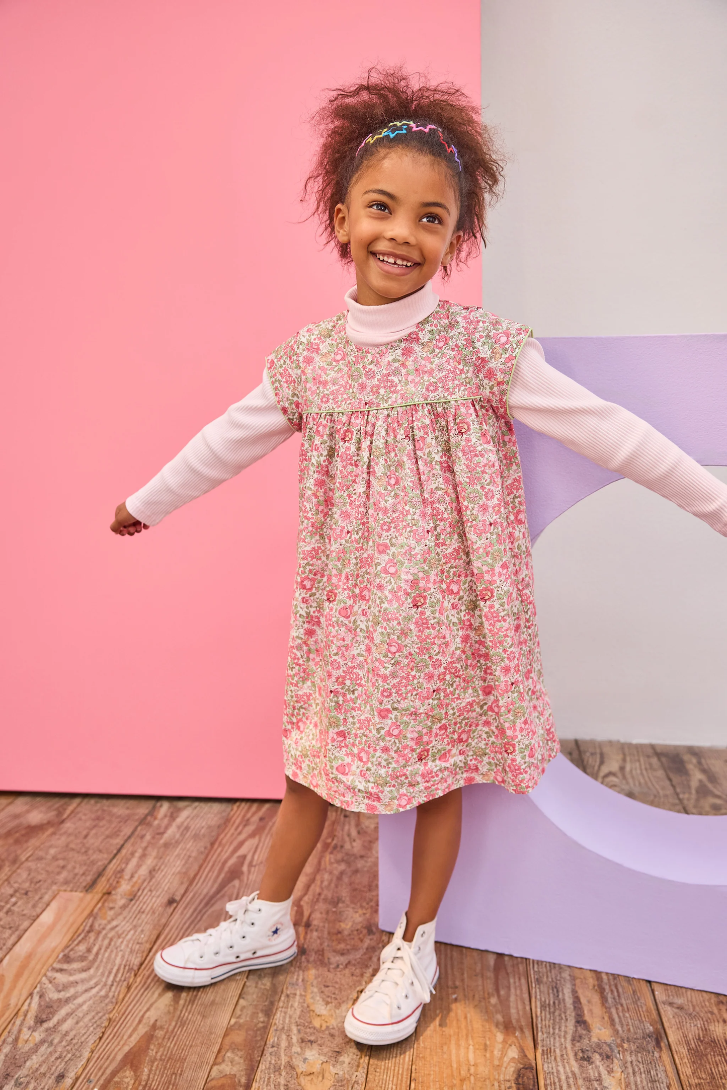 Charlotte Dress - Recoleta Floral Rose