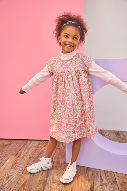 Charlotte Dress - Recoleta Floral Rose