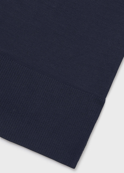 Knit Midi Skirt - Navy