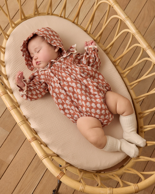 Callie Romper - Holiday Fleur