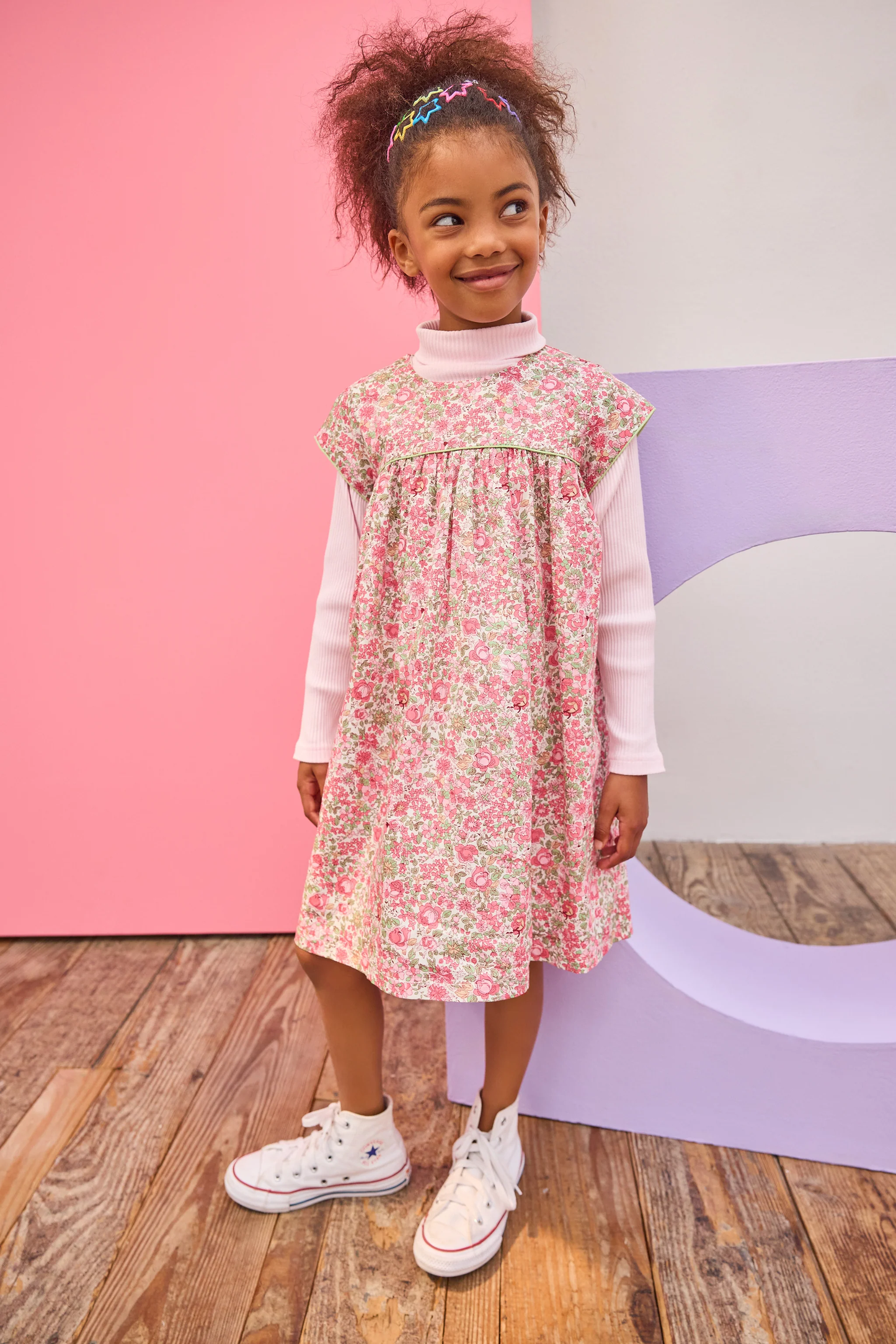 Charlotte Dress - Recoleta Floral Rose