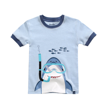 Scuba Shark PJ Set - 0088