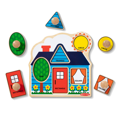 First Shapes Jumbo Knob Puzzle - 50211