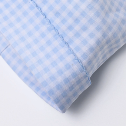 Mini Checks Hat - Blue